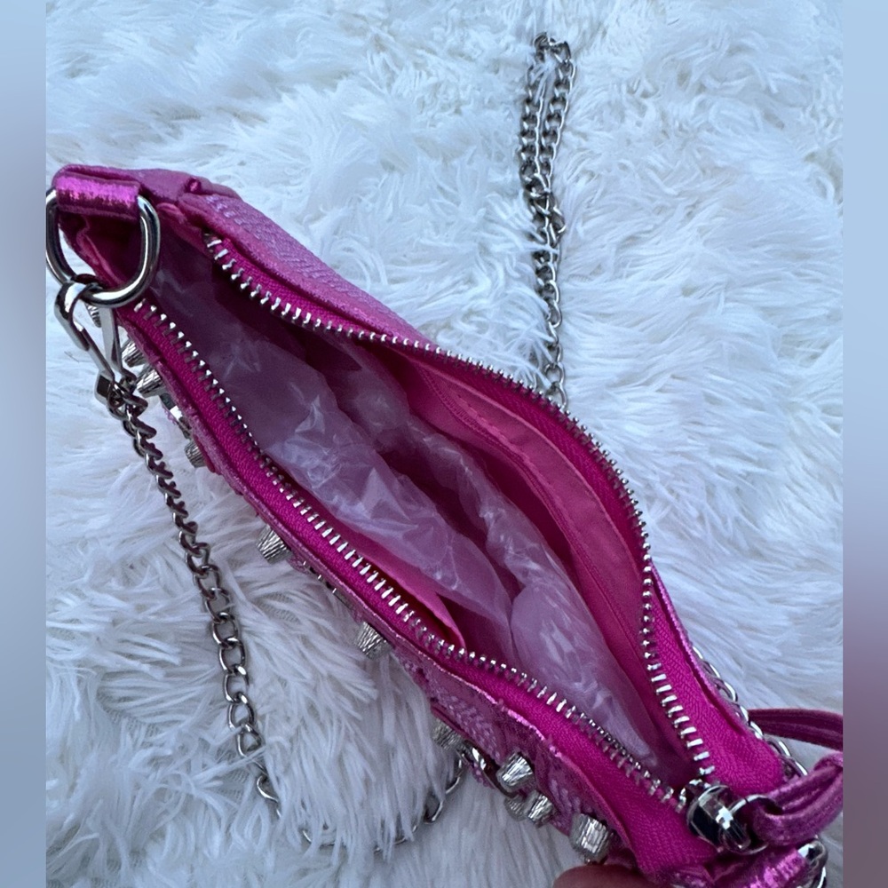 White Fox Rhinestone Bag - Picture 4 of 4
